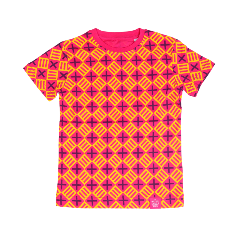 Song and Dance celebration pink T-shirt for kids