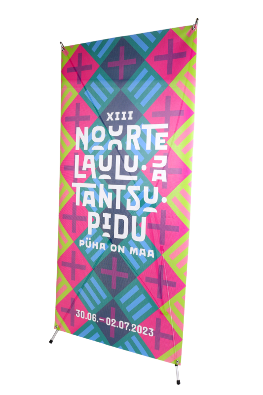 Song and Dance celebration mesh banner